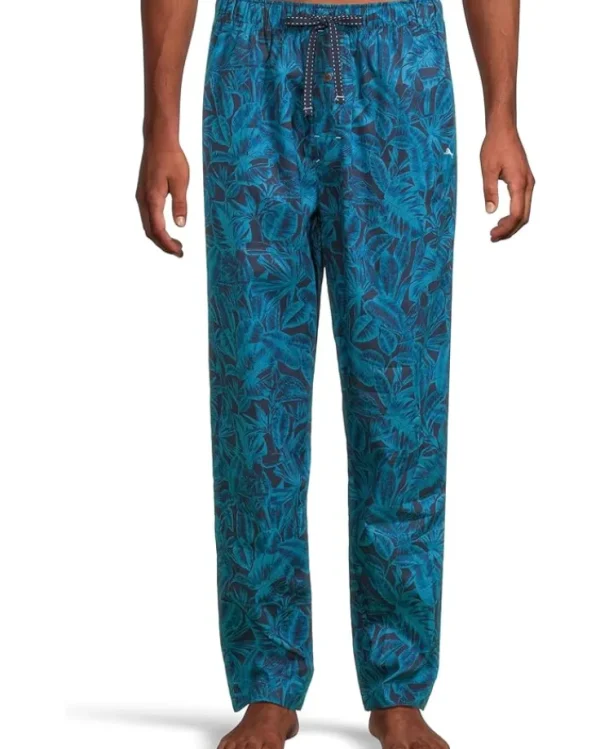 Tommy Bahama Sleepwear<Woven Pajama Pants Peacoat Navy