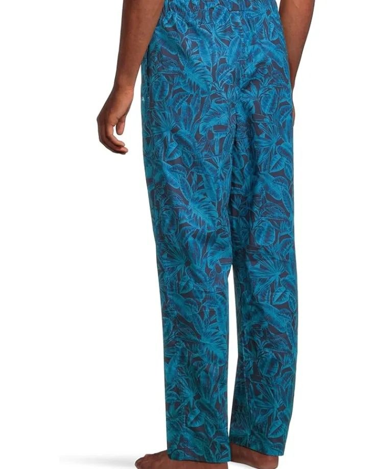 woven_pajama_pants_2.webp Tommy Bahama Sleepwear<Woven Pajama Pants Peacoat Navy