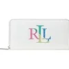 Lauren Ralph Lauren Wallets<Zip Continental Wallet Single Logo/White