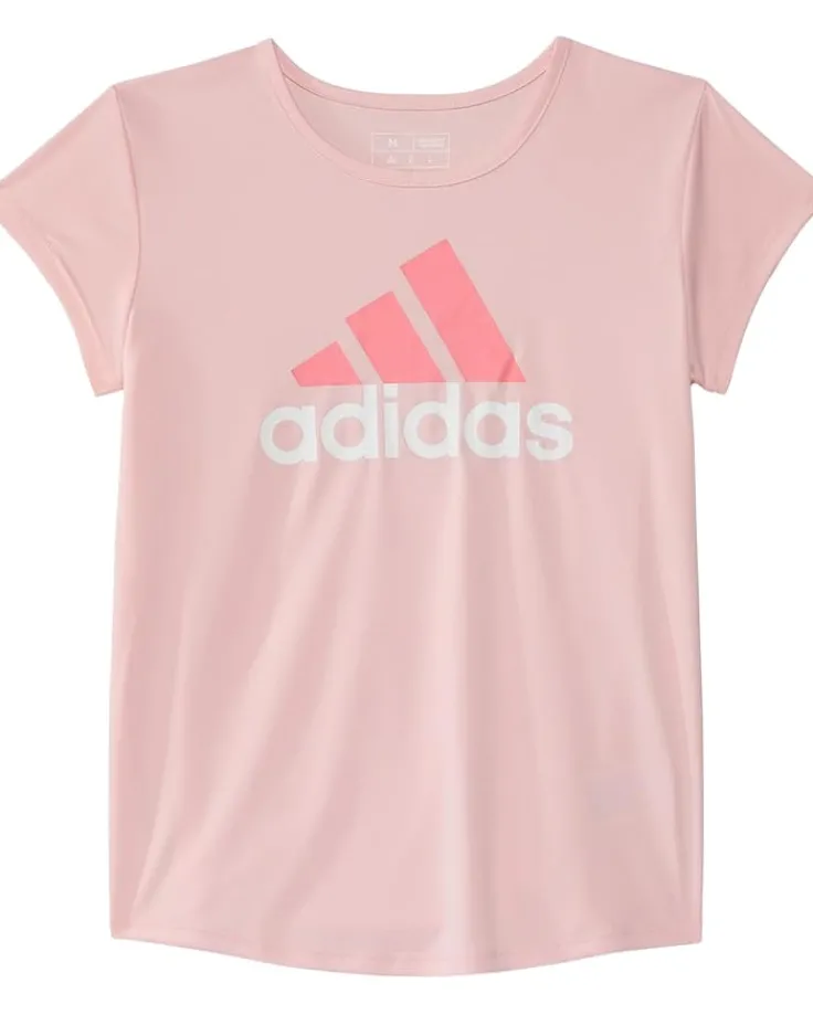 aeroready_short_sleeve_es_0-1.webp adidas Kids AEROREADY® Short Sleeve Essential Polyester Tee(Big Kid) | Kids Shirts & Tops