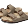Birkenstock Kids Arizona Shearling - Desert Soil (Toddler/Little Kid/Big Kid) | Kids/BOY Sandals