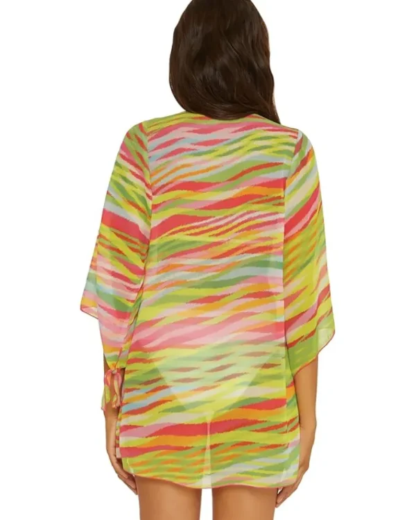 BECCA Swimwear & Cover Ups<Awaken Sheer Woven Tunic Cover-Up Multi