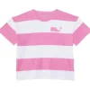 Vineyard Vines Kids Boxy Whale Patch Tee (Toddler/Big Kids) | Kids Shirts & Tops