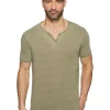 Lucky Brand Burnout Button Notch Shirt | Shirts & Tops