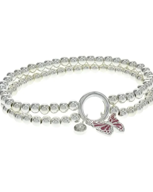 Alex and Ani Butterfly Double Stretch Bracelet | Women Jewelry