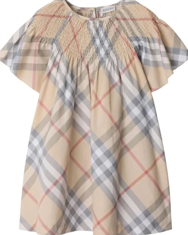 Burberry Kids Cali Check Dress (Toddler/Little Kid/Big Kid) | Kids Dresses