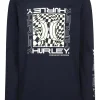 Hurley Kids Check Box Long Sleeve Tee (Big Kid) | Kids/BOY Shirts & Tops