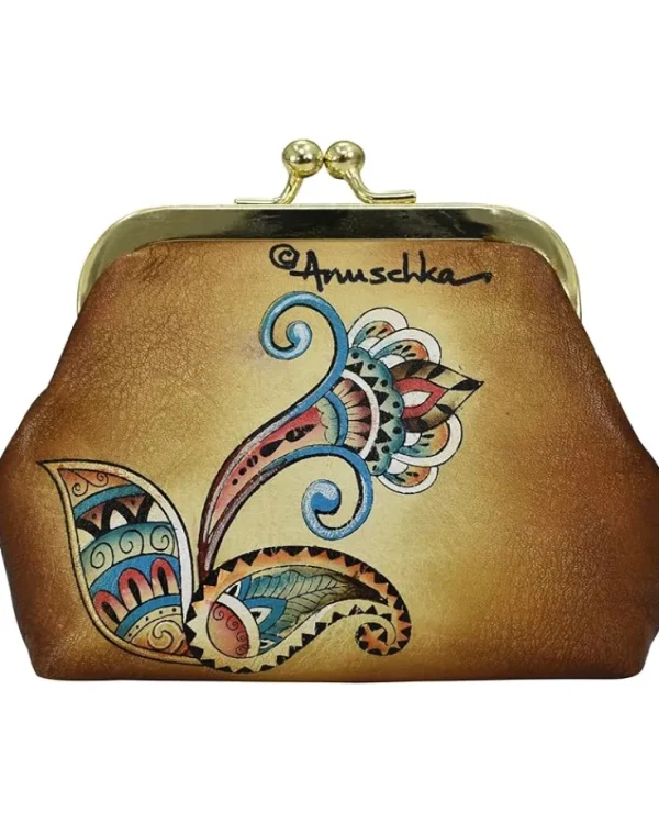 Anuschka Clasp Pouch with Key Fobs 1177 | Women Wallets