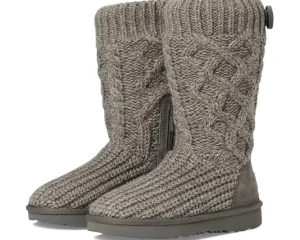 UGG Kids Classic Cardi Cabled Knit (Toddler/Little Kid) | Kids Boots