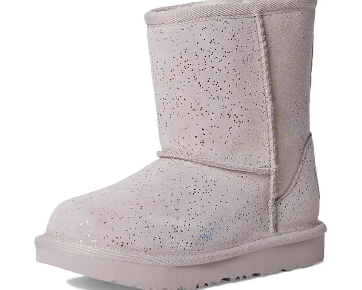 classic_ii_shimmer_sky_to_6.webp UGG Kids Classic II Shimmer Sky (Toddler/Little Kid) | Kids Boots