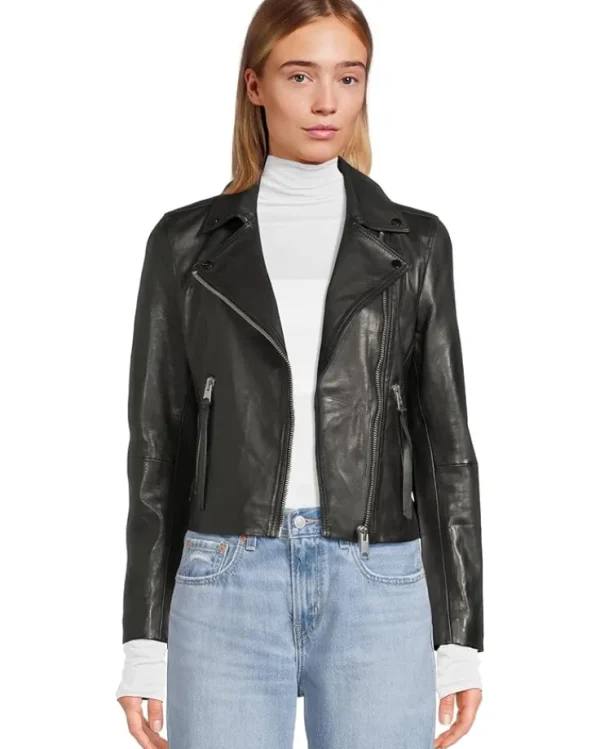 AllSaints Dalby Biker | Women Coats & Outerwear