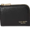 Kate Spade New York Devin Saffiano Leather Zip Card Case | Women Wallets