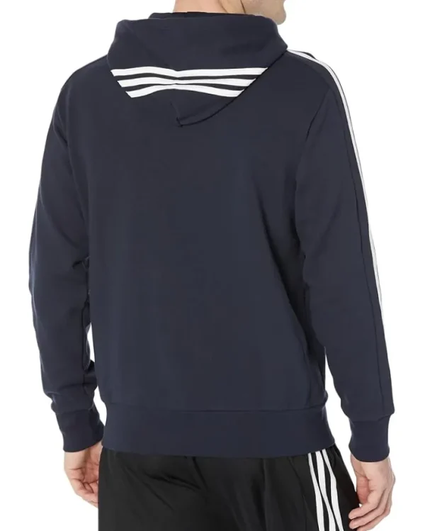 adidas Essentials French Terry 3-Stripes Pullover Hoodie | Hoodies & Sweatshirts