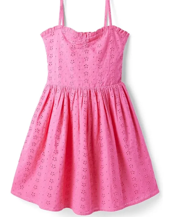 Janie and Jack Eyelet Dress (Big Kids) | Kids Dresses