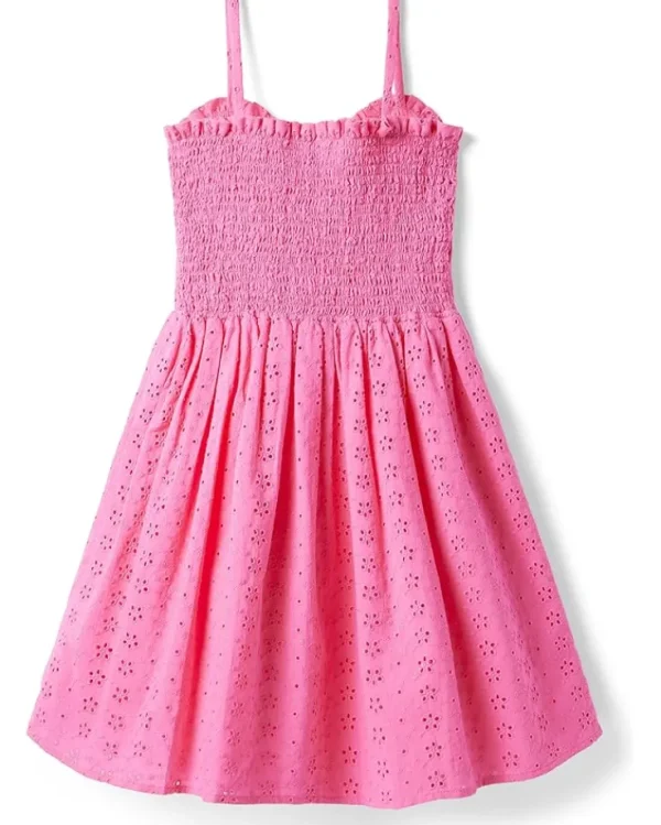 Janie and Jack Eyelet Dress (Big Kids) | Kids Dresses