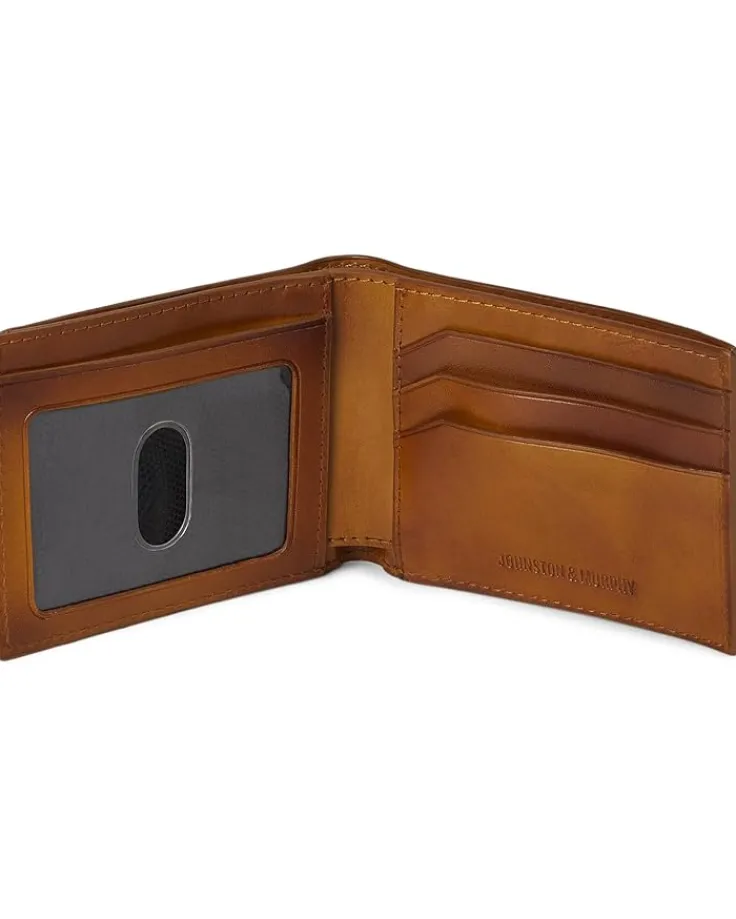 hudson_burnished_billfold_2.webp Johnston & Murphy Hudson Burnished Billfold Wallet | Wallets