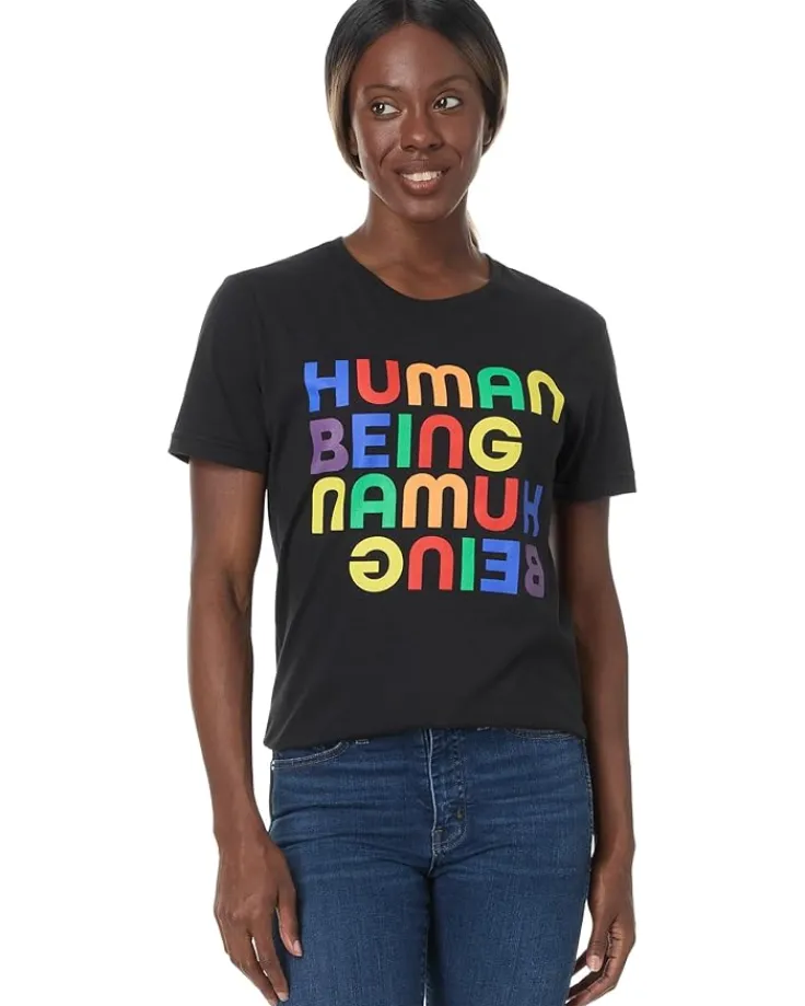 human_being_premium_blend_0.webp The Phluid Project Human Being Premium Blend Short Sleeve Tee | Women Shirts & Tops | Shirts & Tops