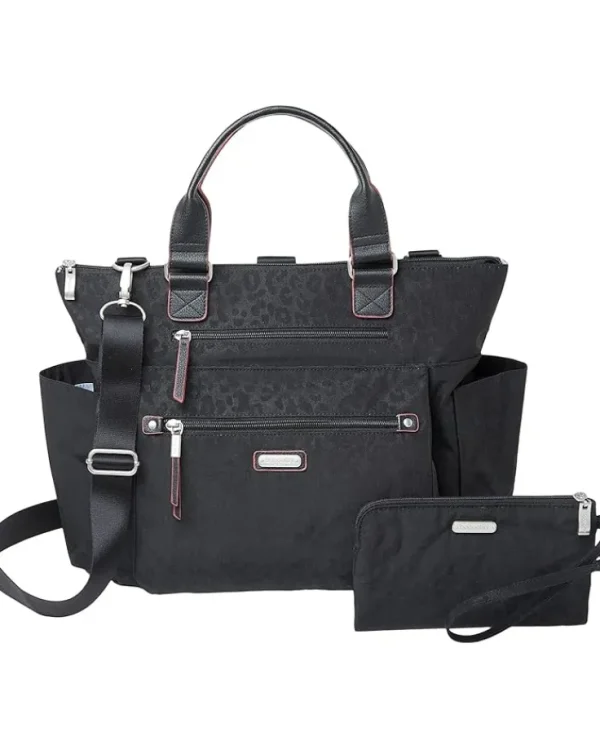 Baggallini 3-in-1 Convertible Backpack with RFID Phone Wristlet | Women Backpacks