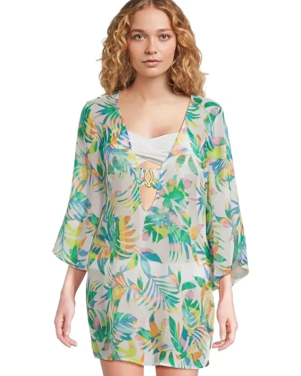 BECCA Swimwear & Cover Ups<Isle Verde Chiffon Tunic Multi