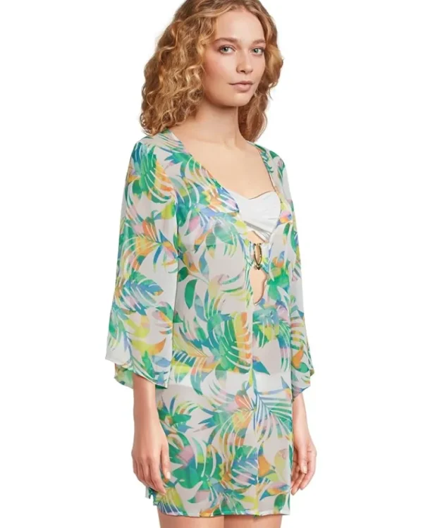 BECCA Swimwear & Cover Ups<Isle Verde Chiffon Tunic Multi