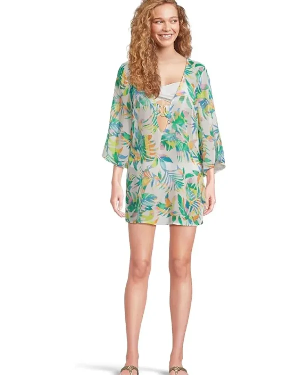 BECCA Swimwear & Cover Ups<Isle Verde Chiffon Tunic Multi