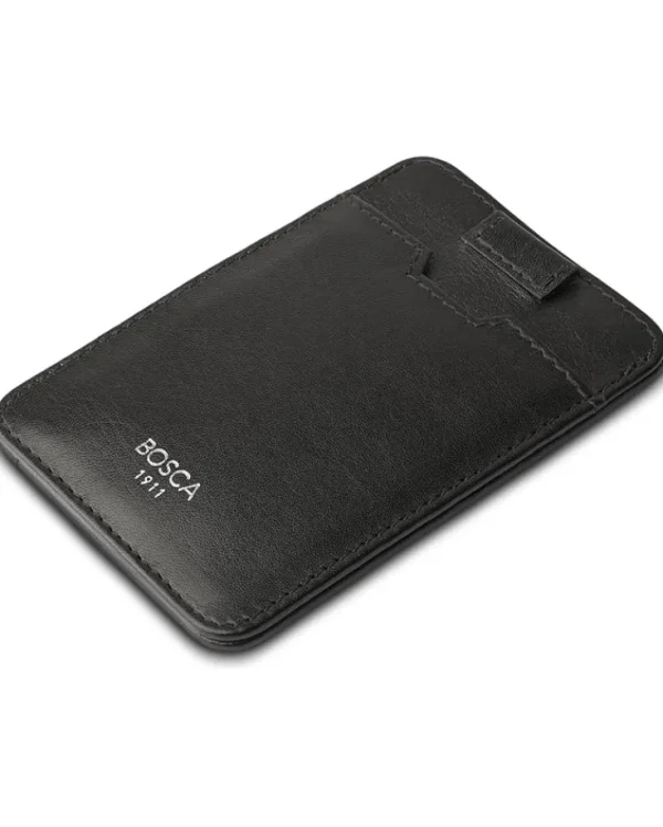 Bosca Nappa Vitello - Pull Tab Card Case | Wallets