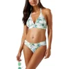 Tommy Bahama Swimwear & Cover Ups<Palm Modern Reversible Double Strap Halter White Reversible