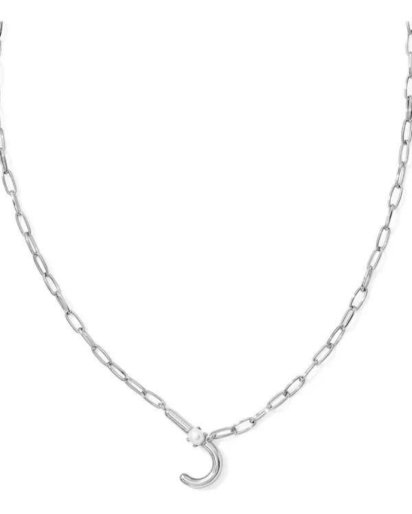 Kendra Scott Pearl Letter J Short Pendant Necklace | Women Jewelry