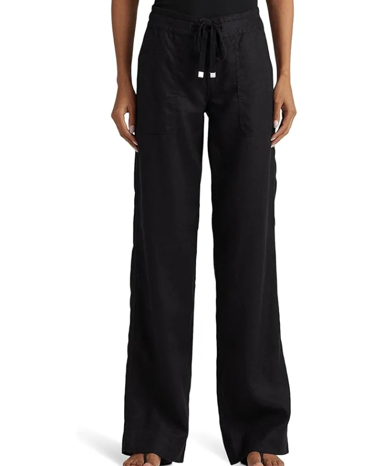 petite_linen_wideleg_pant_0-1.webp Lauren Ralph Lauren Petite Linen Wide-Leg Pant | Women Pants
