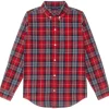 Janie and Jack Plaid Button-Down Top (Toddler/Little Kid/Big Kid) | Kids/BOY Shirts & Tops