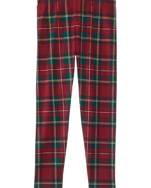 Polo Ralph Lauren Kids Plaid Stretch Jersey Leggings (Toddler/Little Kid) | Kids Pants