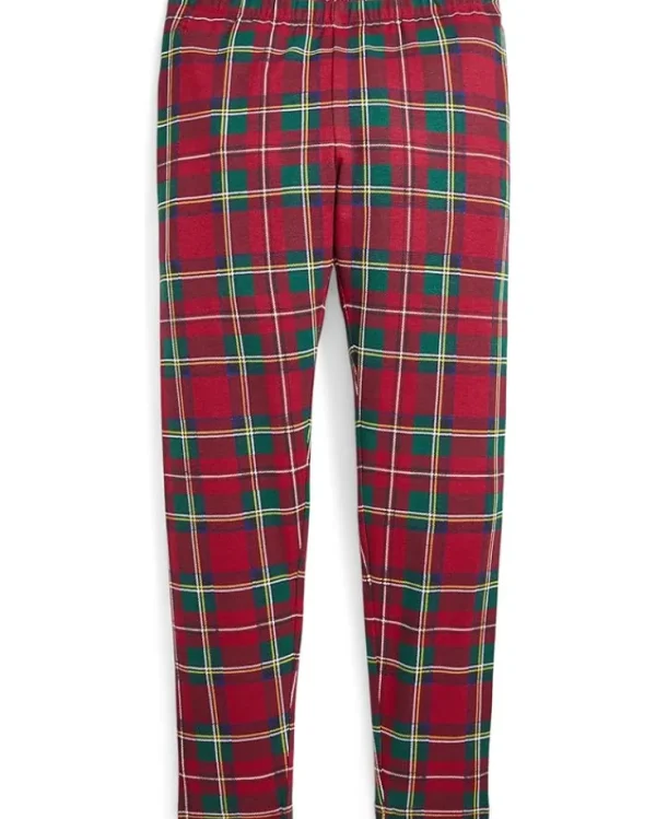 Polo Ralph Lauren Kids Plaid Stretch Jersey Leggings (Big Kid) | Kids Pants