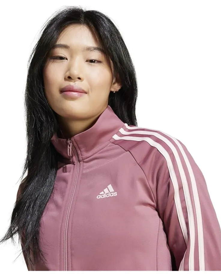 primegreen_essentials_war_2.webp adidas Primegreen Essentials Warm-Up Slim 3-Stripes Track Jacket | Women Coats & Outerwear