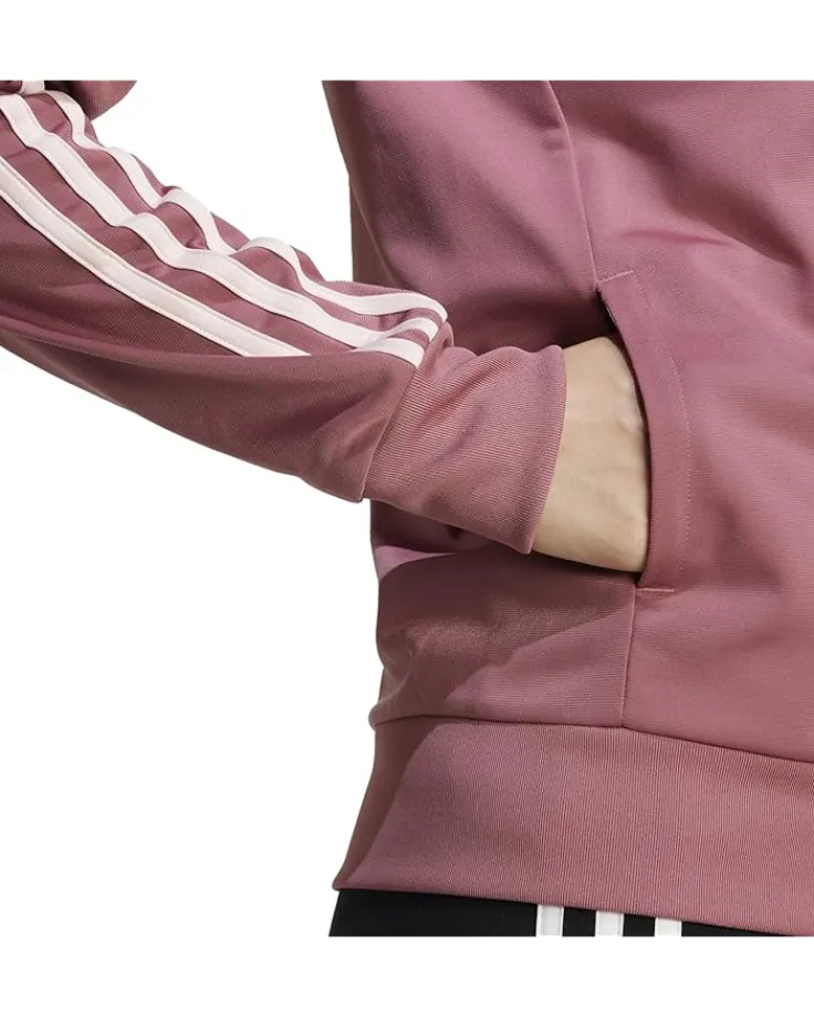 primegreen_essentials_war_3.webp adidas Primegreen Essentials Warm-Up Slim 3-Stripes Track Jacket | Women Coats & Outerwear