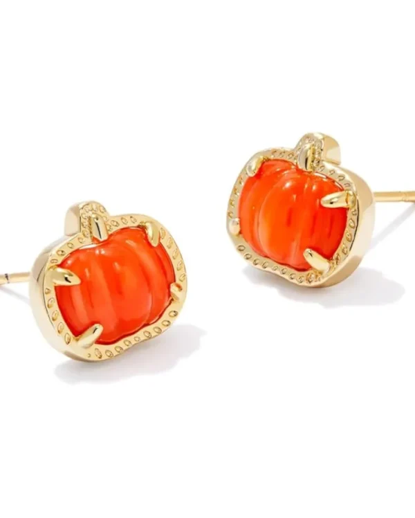 Kendra Scott Pumpkin Stud Earrings | Women Jewelry