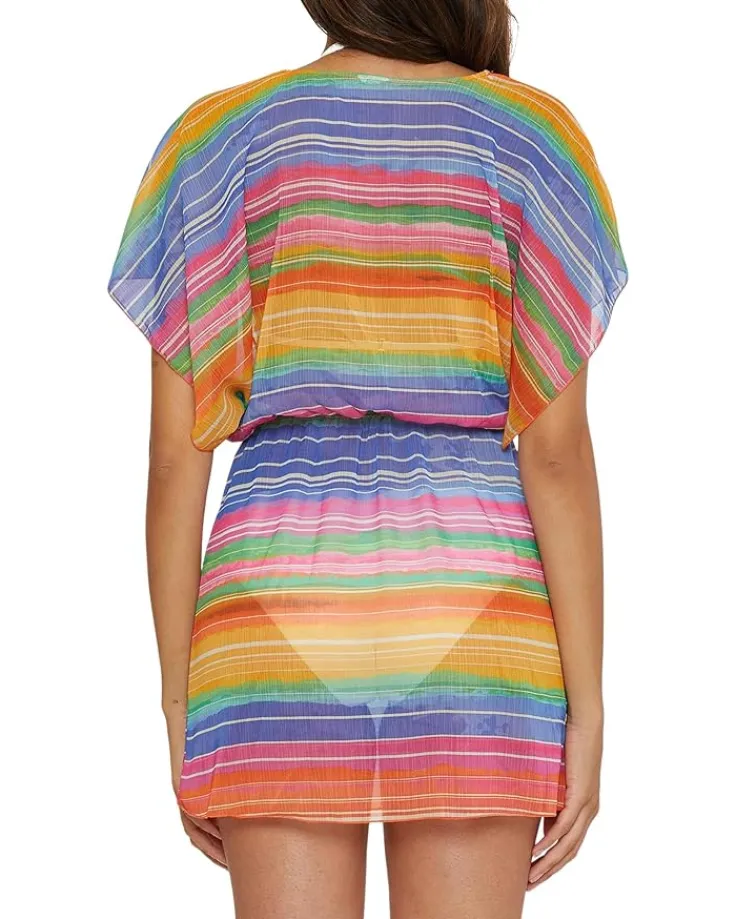 shoreline_chiffon_tunic_1.webp BECCA Swimwear & Cover Ups<Shoreline Chiffon Tunic Multi