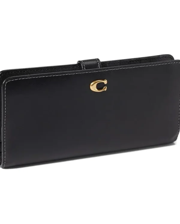 COACH Smooth Leather Essential Slim Wallet | Women Wallets