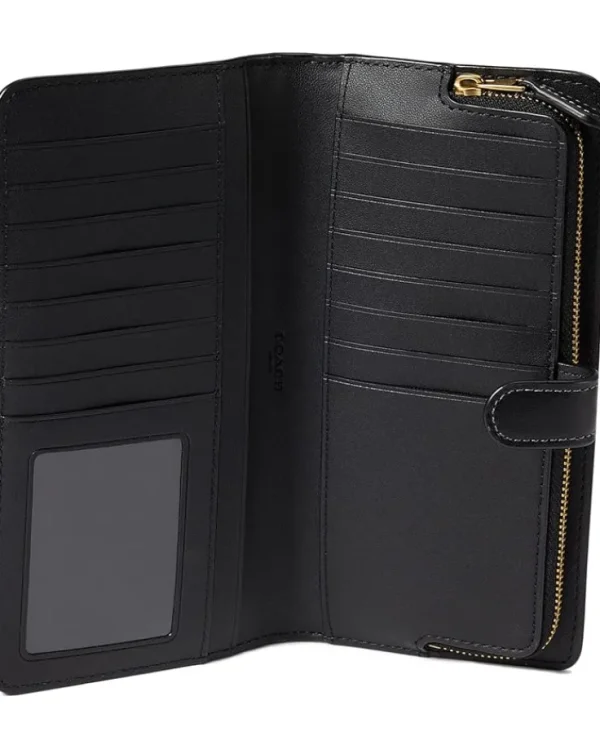 COACH Smooth Leather Essential Slim Wallet | Women Wallets