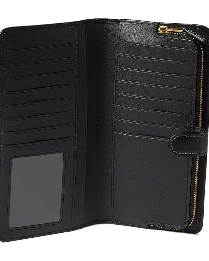 smooth_leather_essential__2.webp COACH Smooth Leather Essential Slim Wallet | Women Wallets