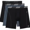 adidas Sport Performance Mesh Long Boxer Brief Underwear 3-Pack | Activewear