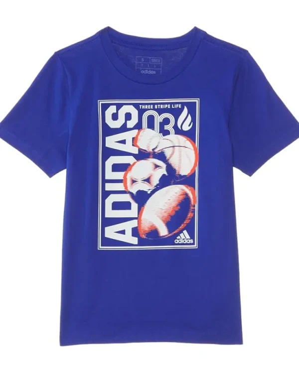 adidas Kids SS Global Sport Tee(Big Kid) | Kids/BOY Shirts & Tops